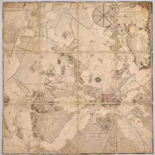 Plan von der Insel Potsdam