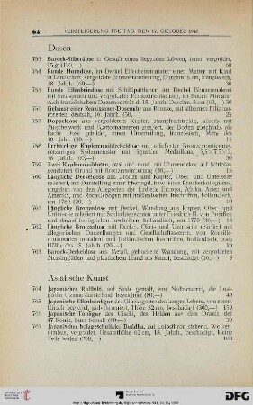 Asiatische Kunst (Nr. 764-809)