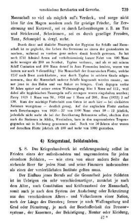 4) Kriegerstand, Soldatenleben.