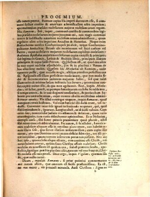Ecclesiae Romanae Graecaeque Vera Effigies : Ex Variis Tum Recentibus, Tum Antiquis Monumentis Singulari Fide Expressa, Romanis Graecisque Exhibita ...