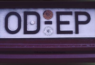 Autokennzeichen: "OD-EP"