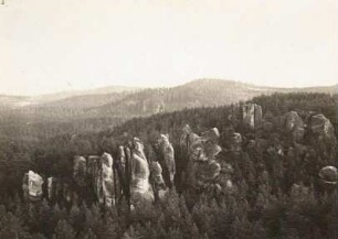 Lausitzer Gebirge (Lužické hory). Felsentheater