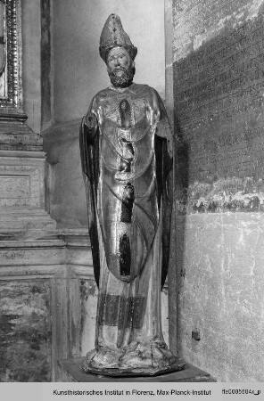 Die Heiligen Ambrosius und Johannes der Täufer : Ambrosius