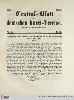 Nr. 2 (1. Februar 1841)