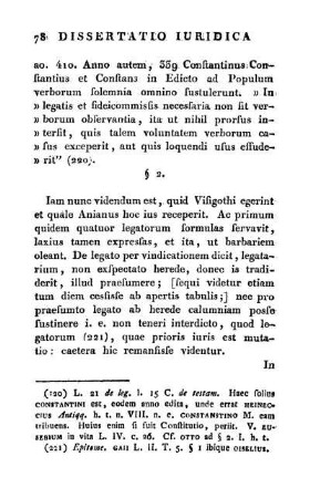 § 2 Quaenam mutaverint Visigothi