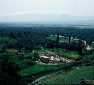 Gortýn. Odeion und Titos-Basilika