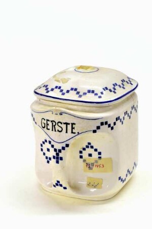Vorratsdose "GERSTE."