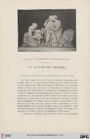 3. Pér. 25.1901: La sculpture moderne : les arts à l'Exposition universelle de 1900