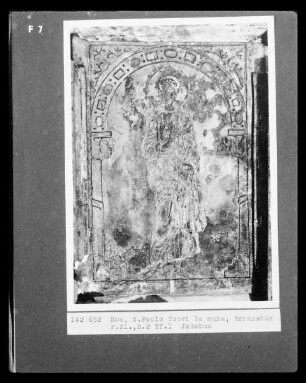 Porta Sacra: Jakobus (rechter Flügel, Reihe 2, Tafel 1)