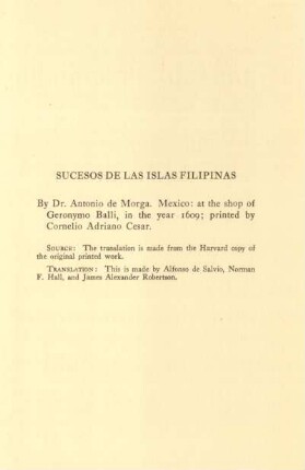 Sucesos de las Islas Filipinas