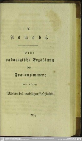 V. Asmodi