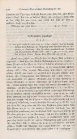 210-212 Systematische Theologie