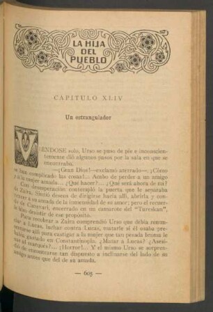 Capítulo XLIV - Un estrangulador