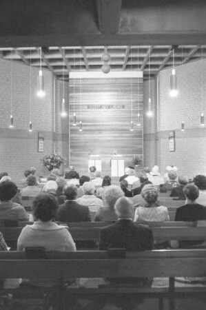 Erste Kirche Christi Wissenschafter (Christian Science) in der Michiganstraße. Einweihung des Kirchengebäudes in der Michiganstraße