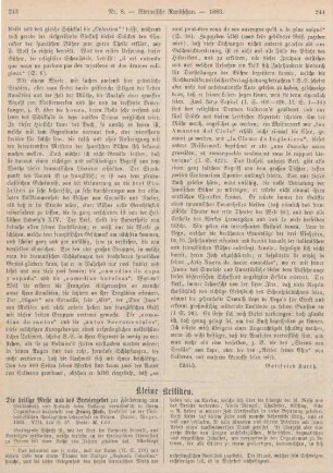 243-250 Kleine Kritiken
