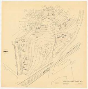 Bebauungsplan Künstlerkolonie, Darmstadt: Bebauungssplan 1:500
