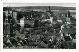 Meißen. Blick auf St. Afra