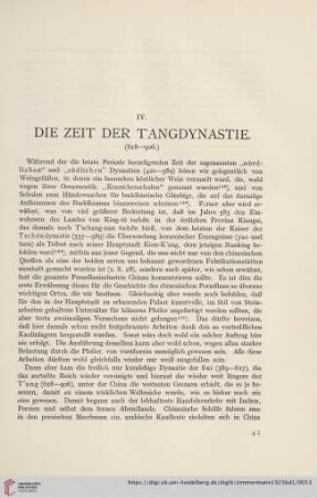 Die Zeit der Tangdynastie (618 - 906)