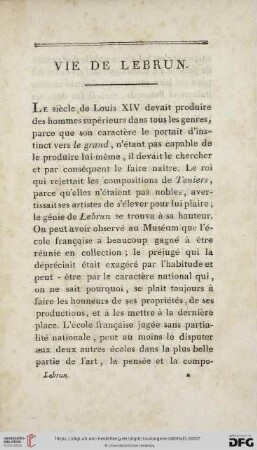 Vie de Lebrun