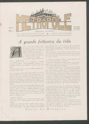 1929,1,2: anno 1, num. 2 (5 dezembro de 1929)