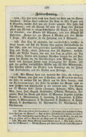 Zeitrechnung