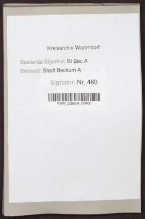 Monatliches Schatzungsregister, Bd. 2
