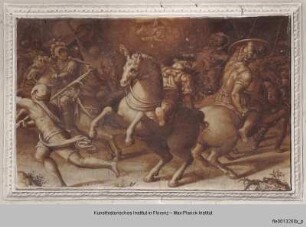 Freskenzyklus mit biblischen Darstellungen und Stilleben : Bekehrung des Heiligen Paulus