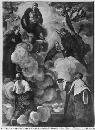 Madonna in Glorie mit Heiligen und zwei Dogen