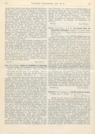 616-618 [Rezension] Kügelgen, Constantin von, Die Ethik Huldreich Zwinglis