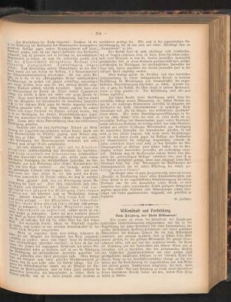 Wissenschaft und Fortbildung