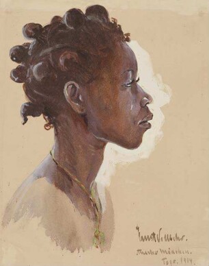 Anecho Mädchen. Togo 1914