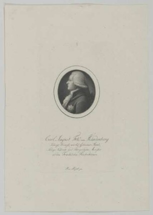 Bildnis des Carl August von Hardenberg