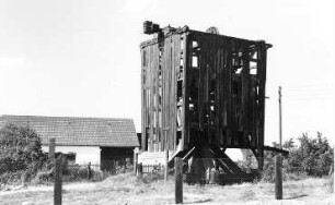 Dreiheide-Großwig. Bockmühle, Ruine, Betonstraße 1