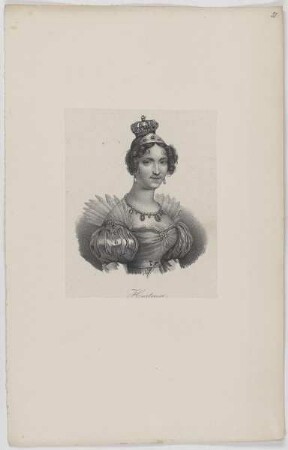 Bildnis der Hortense, Königin der Niederlande