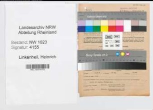 Entnazifizierung Heinrich Linkenheil , geb. 04.08.1898 (Hilfsarbeiter)