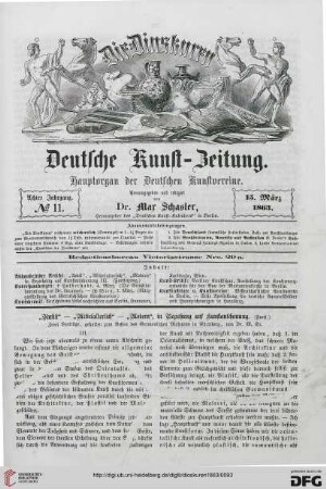 Nr. 11 (15. März 1863)