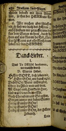 Danck-Lieder.