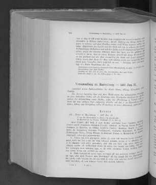 Versammlung zu Marienburg. - 1407 Jun. 27.