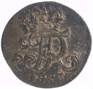 Münze, Gröschel, 1753