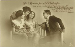 Die Männer sind alle Verbrecher. - Dann spricht er [...]