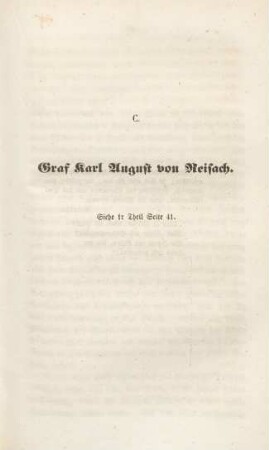 C. Graf Karl August von Reisach