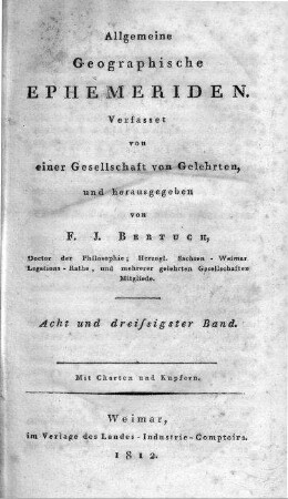 Viertes Stück August 1812