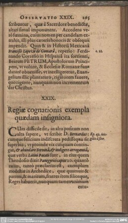 XXIX. Regiae cognationis exempla quaedam insigniora