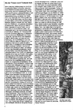 Als der Tresesn noch Tonbank hieß