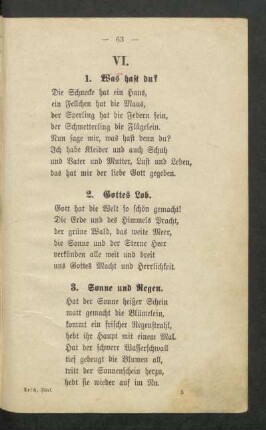VI. [Leichte Lesestücke (1-27)]