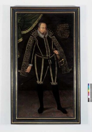 Porträt des Landgrafen Ludwigs des Älteren von Marburg (1537-1604)