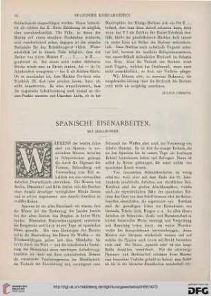 Spanische Eisenarbeiten