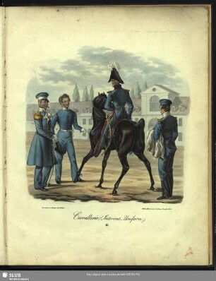 Cavallerie. (Interims-Uniform)