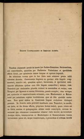 Dilectis Cooperatoribus et Seminarii Alumnis