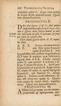 Propositio II.